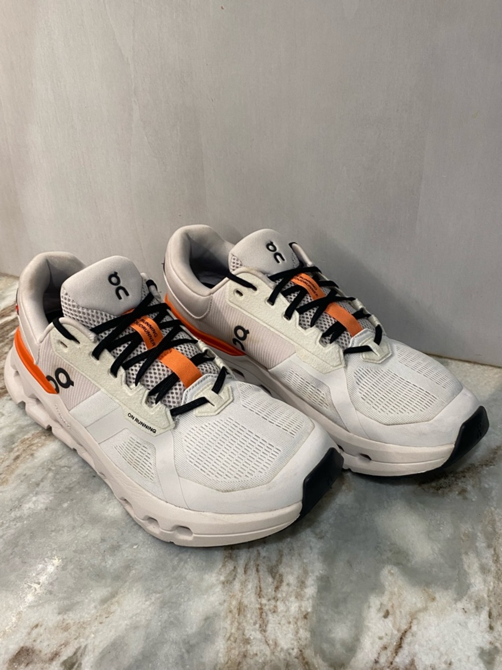 On Running Cloudswift Sneakers Women’s 11 White Orange Athletic Running Shoes
